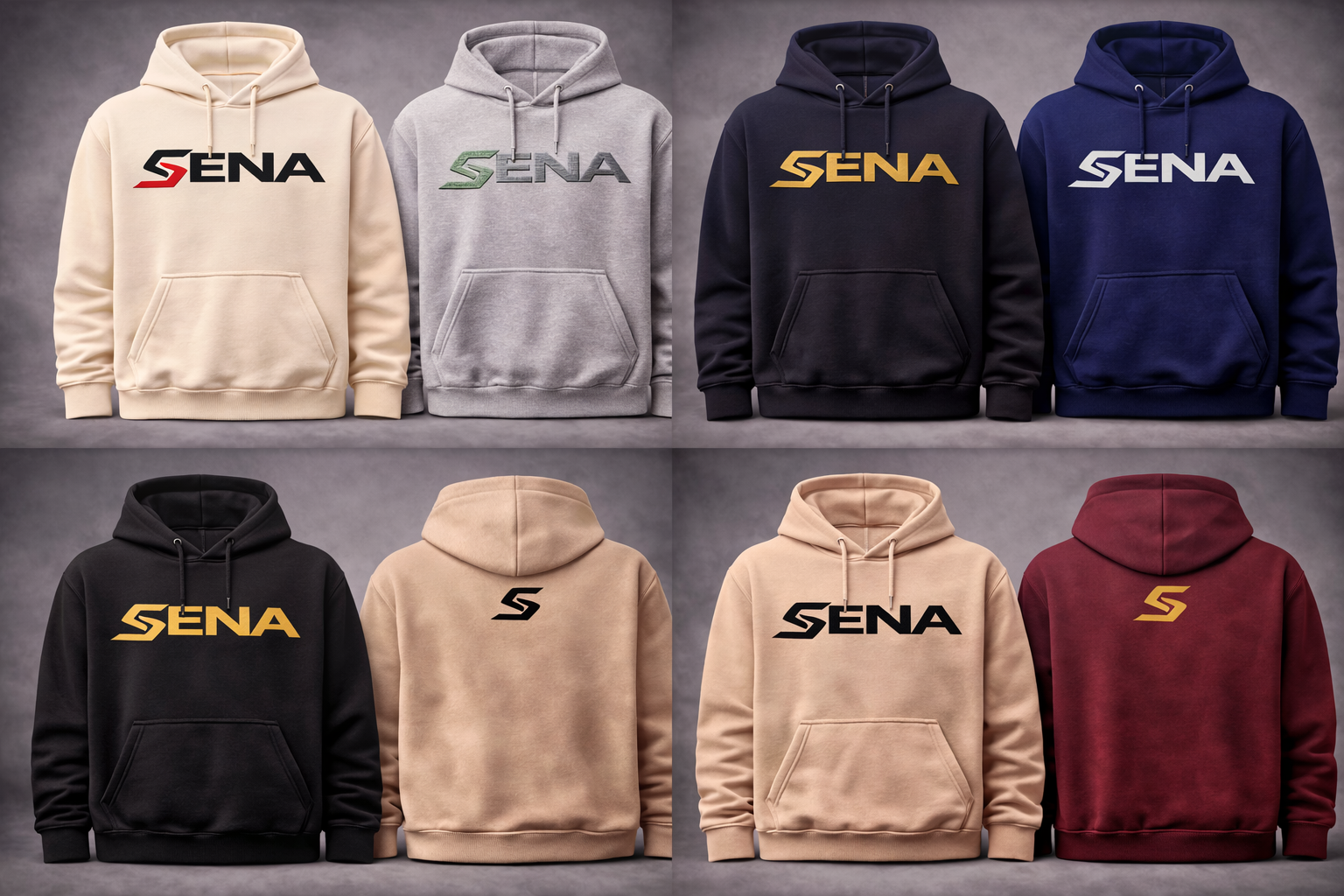 SENA Collection — Noir en Or